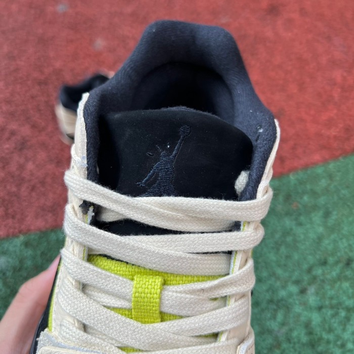 Air Jordan Jumpman Jack TR Travis Scott Beige fluorescent green