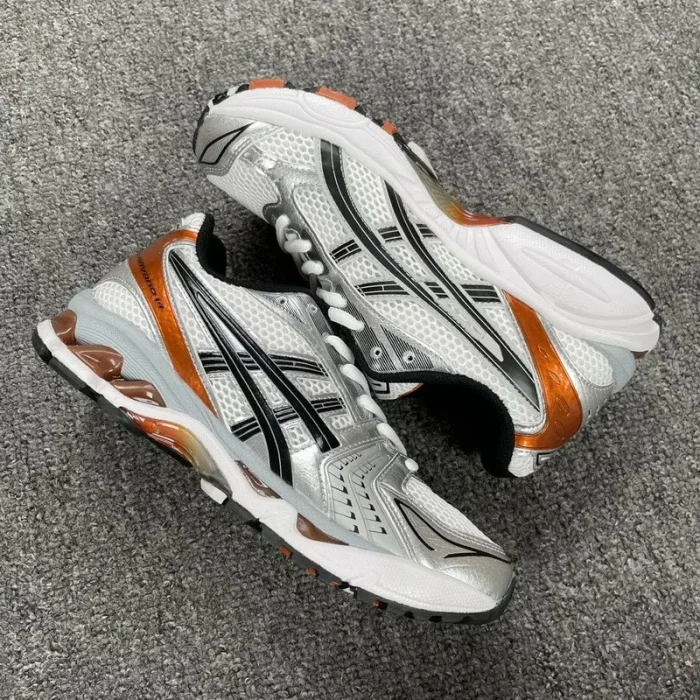 ASICS Gel-Kayano 14 White Piquant Orange