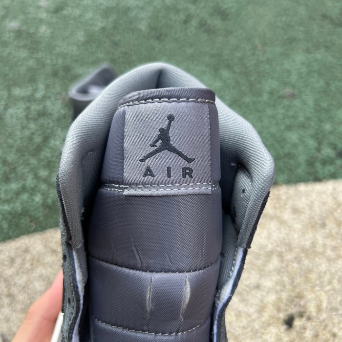 Air Jordan 1 Mid Distressed Smoke Grey