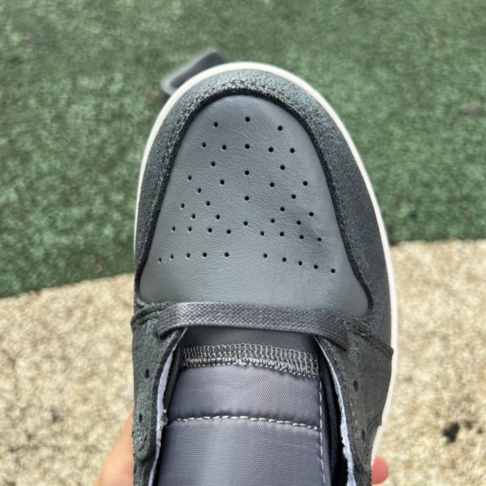 Air Jordan 1 Mid Distressed Smoke Grey