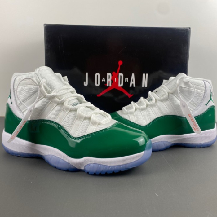 Air Jordan 11 Retro White Green
