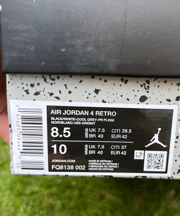 Air Jordan 4 “Fear” Returns November 2024