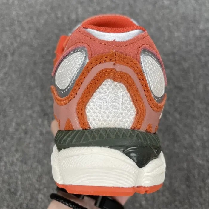 ASICS Gel-NYC Oatmeal Forest Green Orange