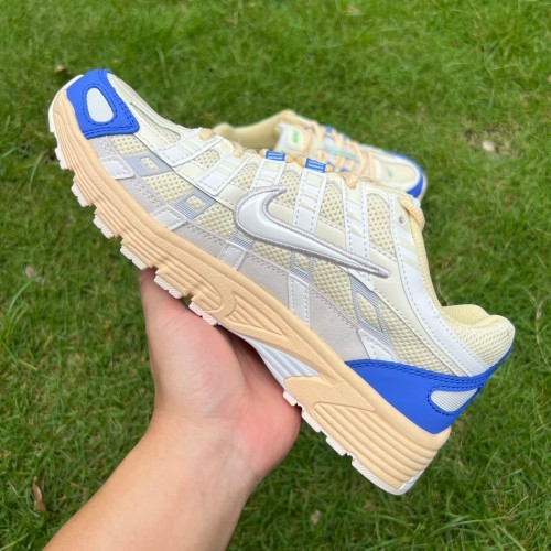 Nike P-6000 Athletic Department Coconut Milk Medium Blue
