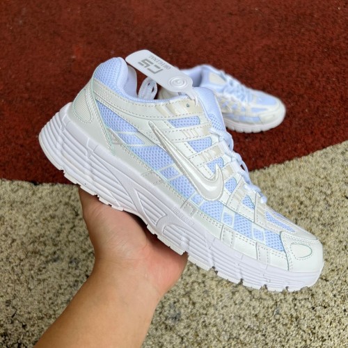 Nike P-6000 Triple White