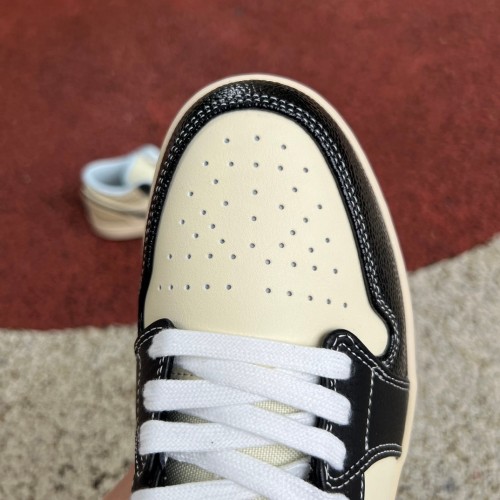 Nike Air Jordan 1 Low SE Coconut Milk Black Muslin