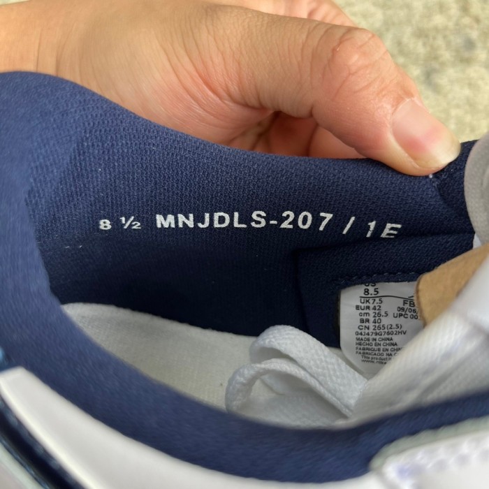 Air Jordan 1 Retro Low '85 Metallic Blue