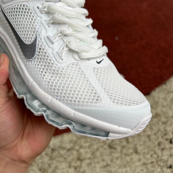Nike Air Max 2013 White Metallic Slver