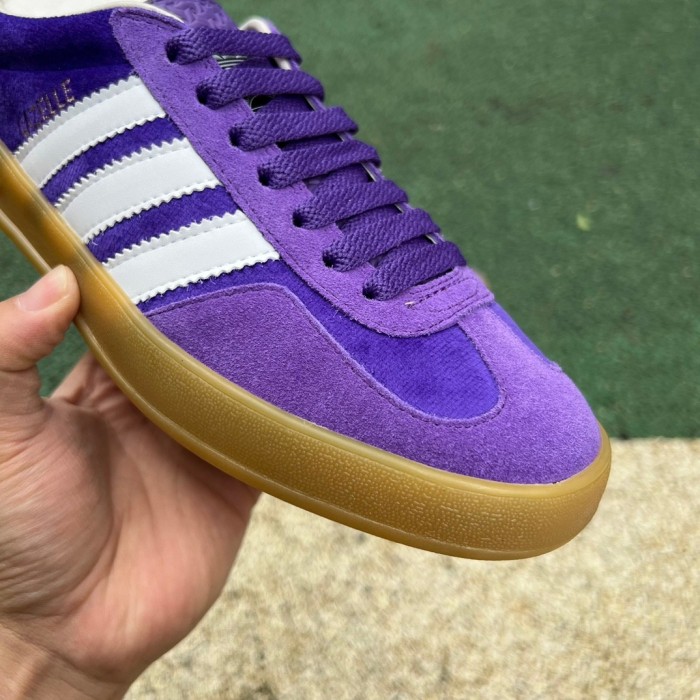 Adidas x Gucci Gazelle Purple Velvet