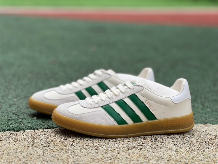 Adidas x Gucci Gazelle White Green