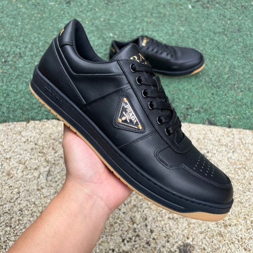 Prada Downtown Low Top Sneakers Leather