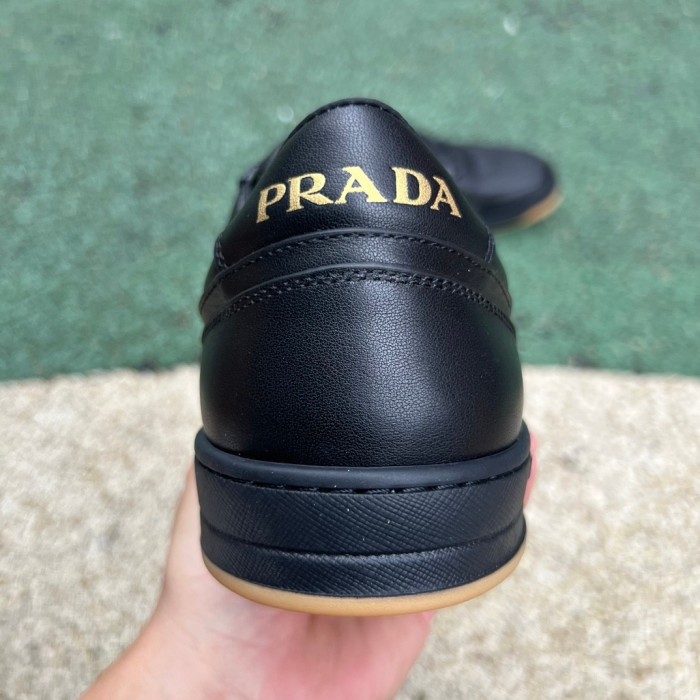 Prada Downtown Low Top Sneakers Leather