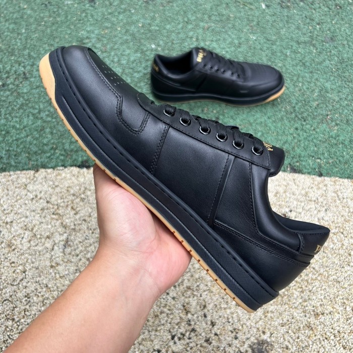 Prada Downtown Low Top Sneakers Leather