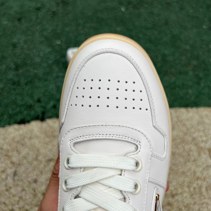 Copy Prada Downtown Low Top Sneakers Leather