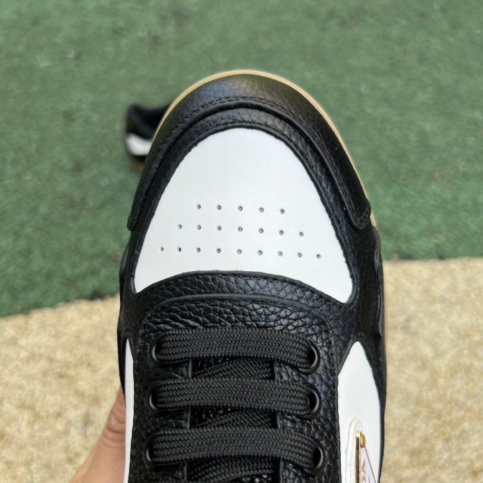 Prada Downtown Low Top Sneakers Leather
