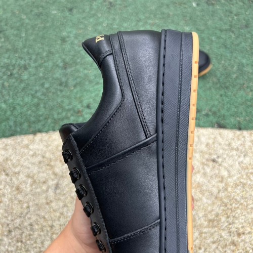 Prada Downtown Low Top Sneakers Leather