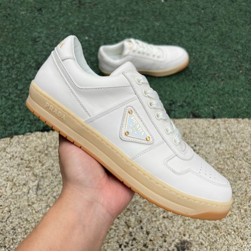 Copy Prada Downtown Low Top Sneakers Leather