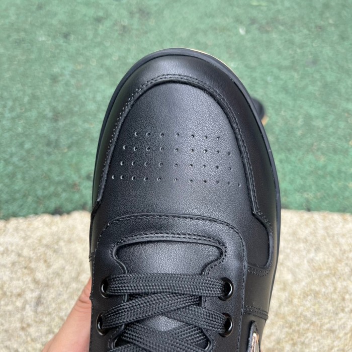 Prada Downtown Low Top Sneakers Leather