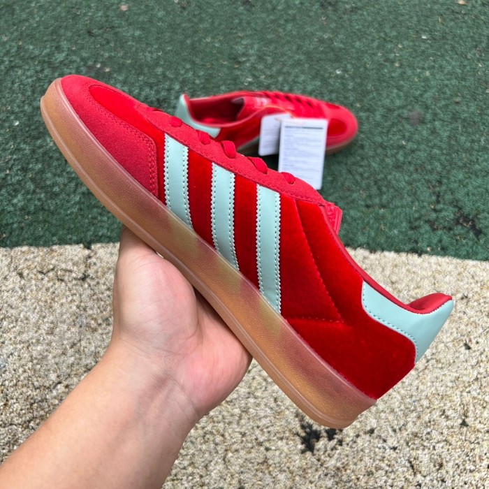 Adidas Gazelle Indoor Better Scarlet Hazy Green