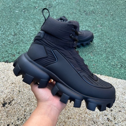 Prada Cloudbust Thunder High Top Black