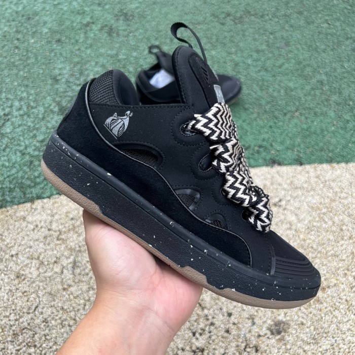 Lanvin Leather Curb Shoes