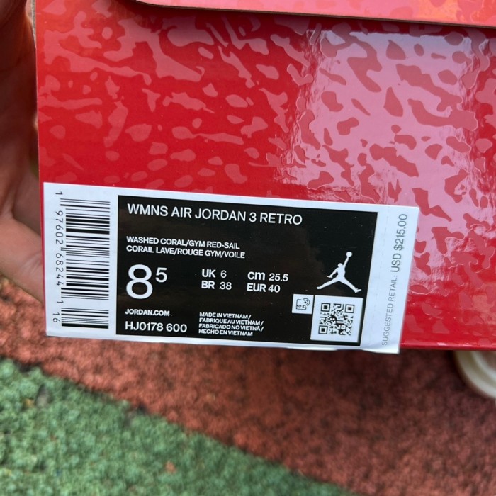 Air Jordan 3 Retro Valentine's Day (2025)