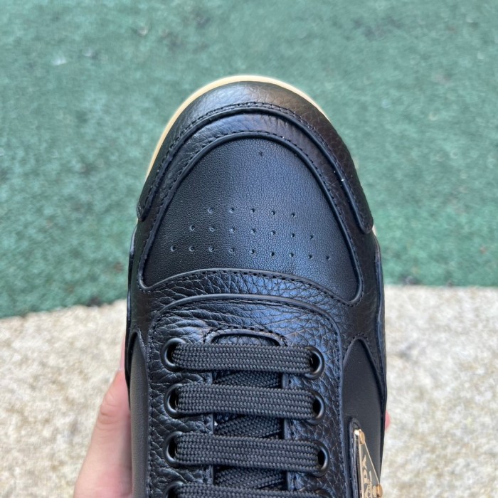 Prada Downtown Low Top Sneakers Leather