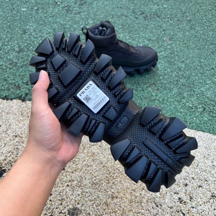 Prada Cloudbust Thunder High Top Black