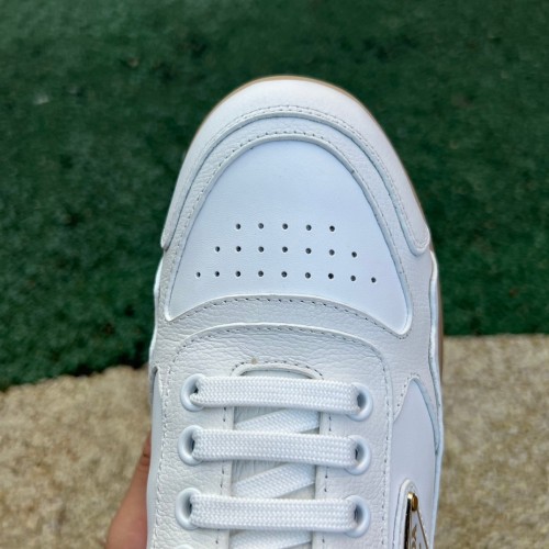 Prada Downtown Low Top Sneakers Leather