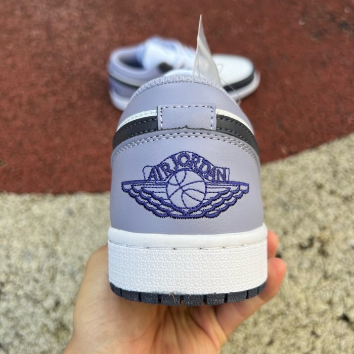 Air Jordan 1 Low Purple/White