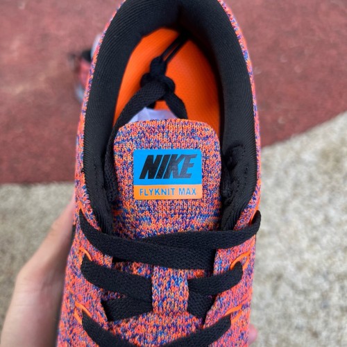 Nike Flyknit Air Max Photo Blue Total Crimson