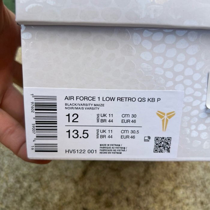 Air Force 1 Low Kobe Bryant Lakers Away
