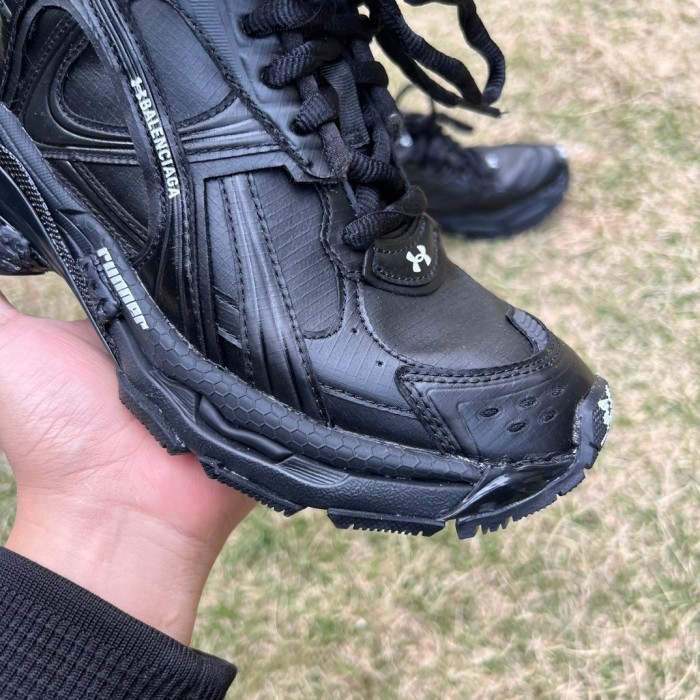 Balenciaga x Under Armour Runner Ripstop in Black
