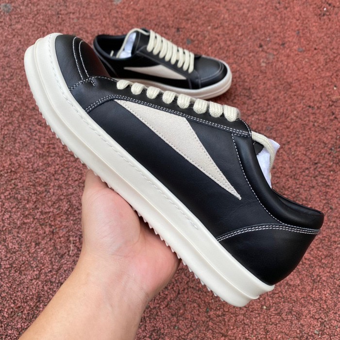 Rick Owens DRKSHDW Porterville Vintage Low Black Milk