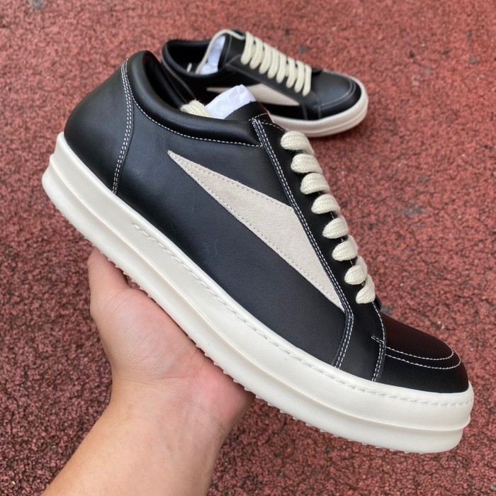 Rick Owens DRKSHDW Porterville Vintage Low Black Milk