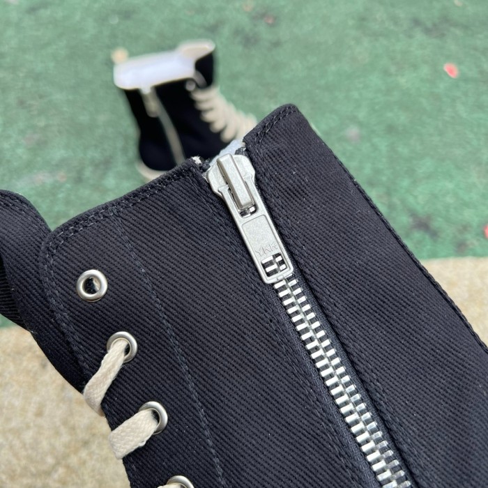 Rick Owens Hollywood DRKSHDW Double Bumper High Black Pearl