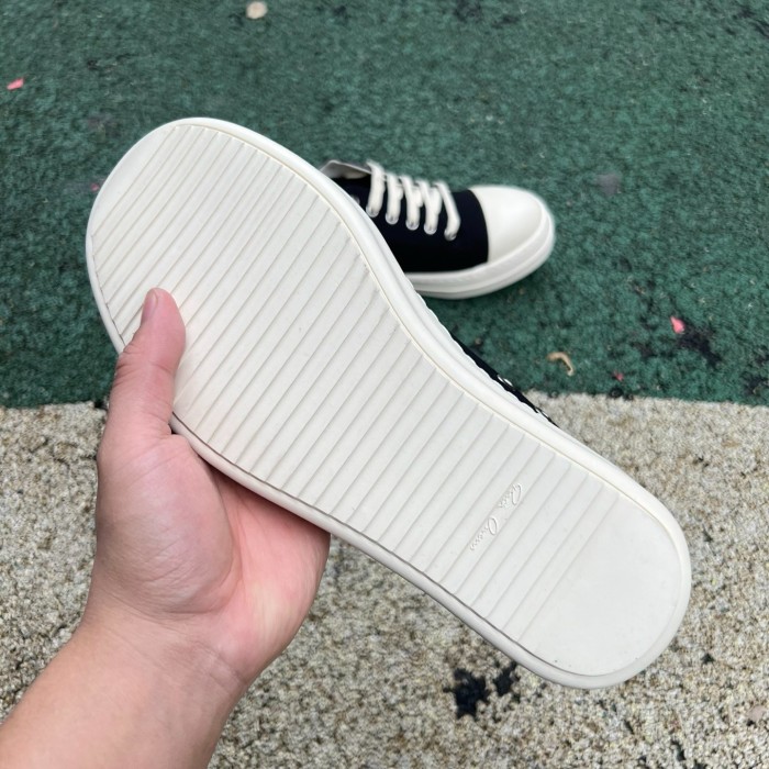 Rick Owens DRKSHDW Porterville Low Black Milk