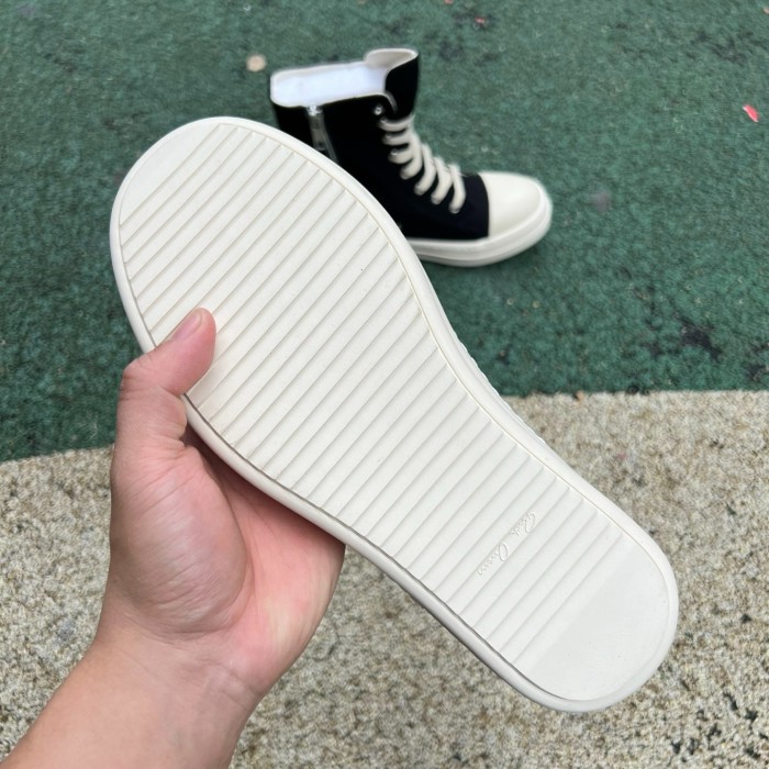 Rick Owens Hollywood DRKSHDW Double Bumper High Black Pearl