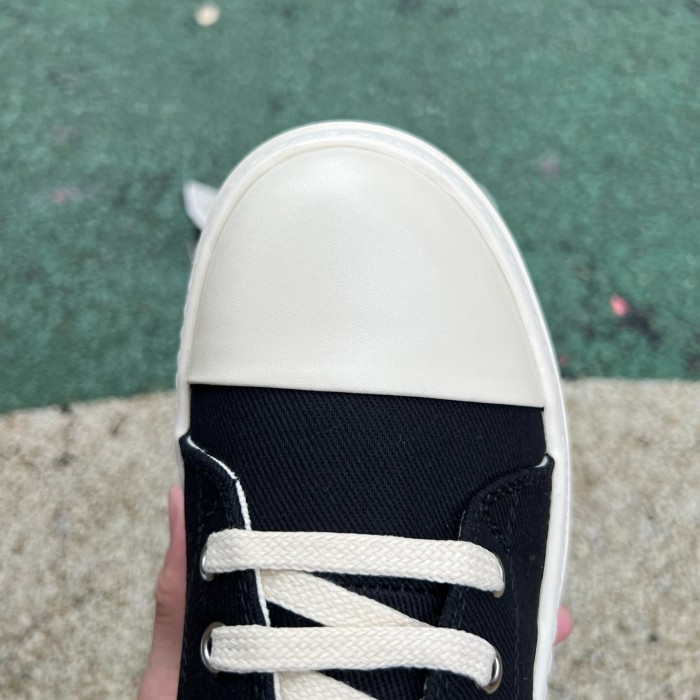 Rick Owens DRKSHDW Porterville Low Black Milk