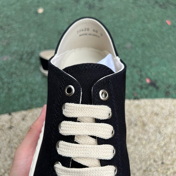 Rick Owens Hollywood DRKSHDW Low Black Milk