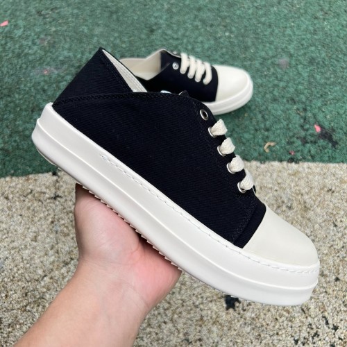 Rick Owens Hollywood DRKSHDW Low Black Milk