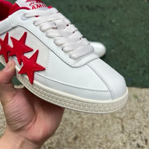 AMIRI Pacific Stars White Varsity Red
