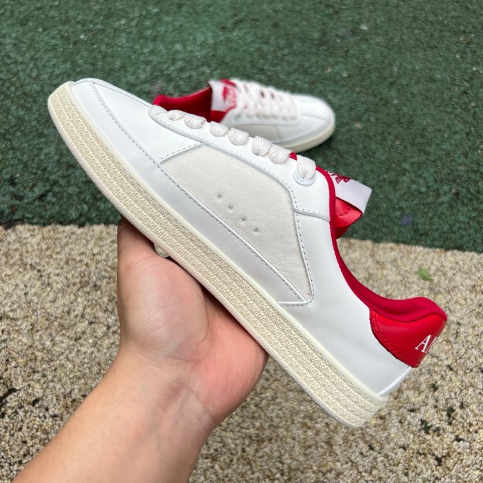 AMIRI Pacific Stars White Varsity Red
