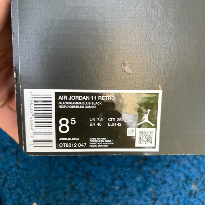 Air Jordan 11 Retro Gamma Blue (2025)