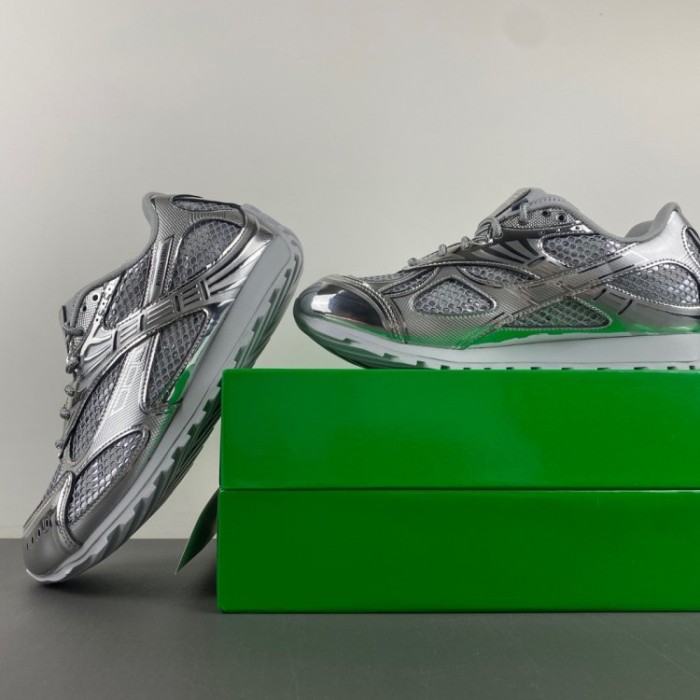 Bottega Veneta Orbit Silver