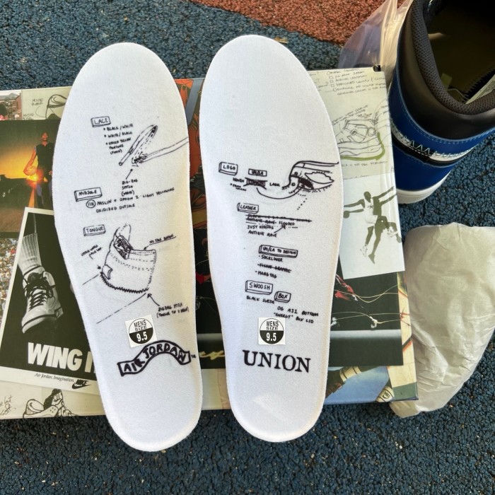 Fragment x Union x Air Jordan 1 High OG Black Navy