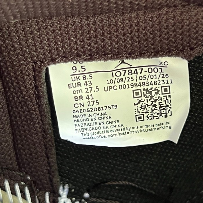 Fragment x Union x Air Jordan 1 High OG Black Navy