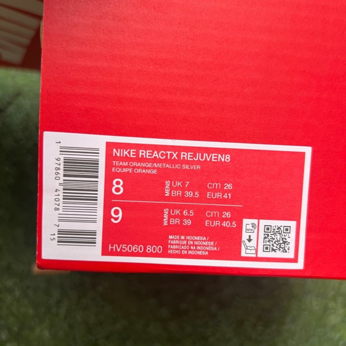 Nike ReactX Rejuven8 Safety Orange