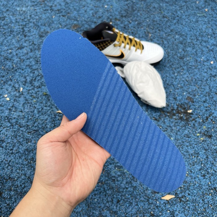 Nike Kobe 4 Protro White Black Del Sol