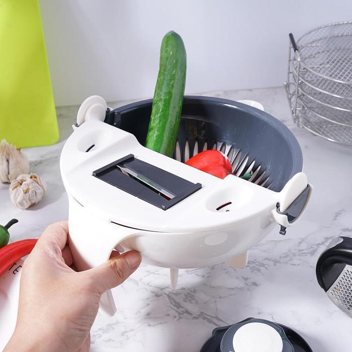 Multifunctional Rotate Vegetable Cutter